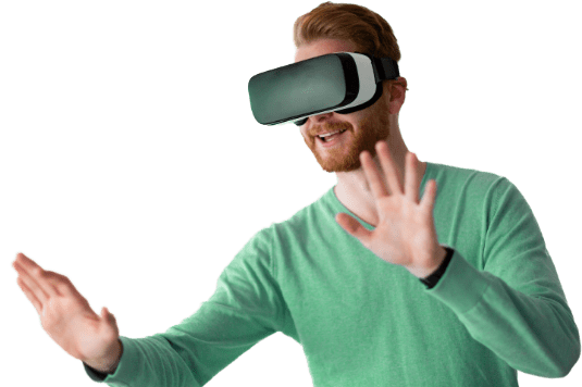 man-wearing-virtual-reality-headset-at-home-D7AYCTV-2